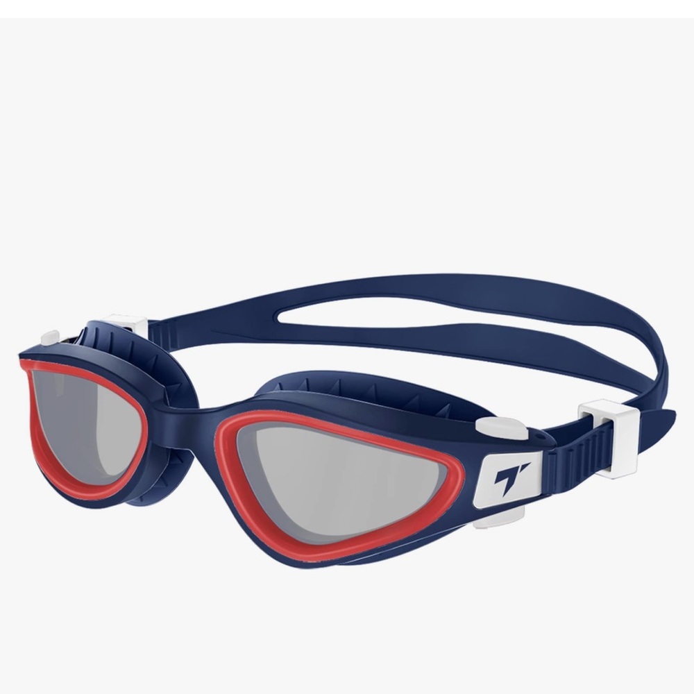 TOBA Swimming Goggles, Polarized Anti-Fog Lens UV Protection Leakproof- New